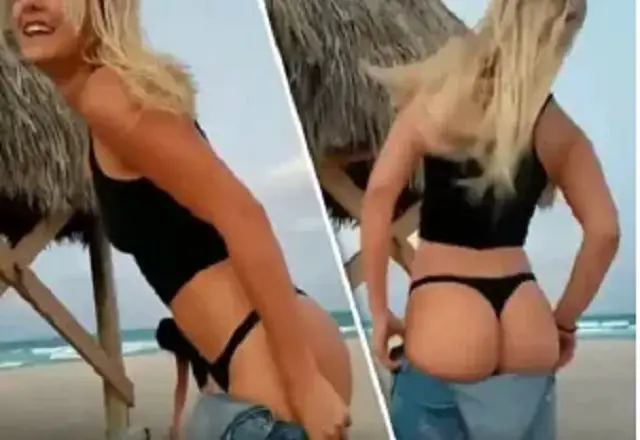 OPEN BUTT-Kaley Cuoco Just Shared Videos Of Her Pained In The A$$ On Instagram