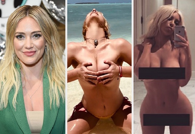 hilary duff sensation in two tiny piece that will make you wish paradise is near