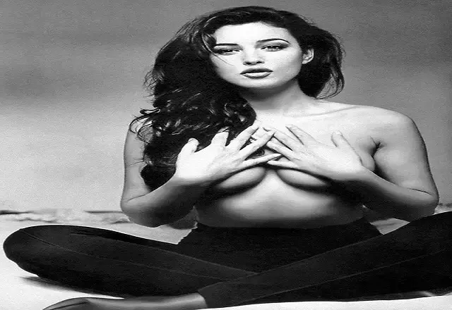 Monica bellucci Goes braless on instagram telling santa ‘CHRISTMAS IS OVER!’