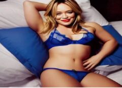 Hilary Duff , 36, Shows Off Toned Abs and Flexibility in Yoga Video