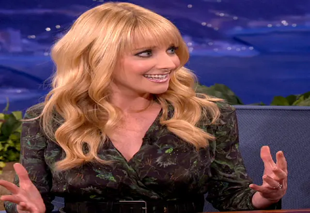 Melissa Rauch gets the giggles after an unrelated braless post.__ See Photos