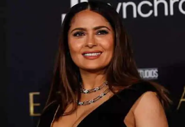 Salma Hayek makes a move to Dating new guy _ who are you ?__ See Photos