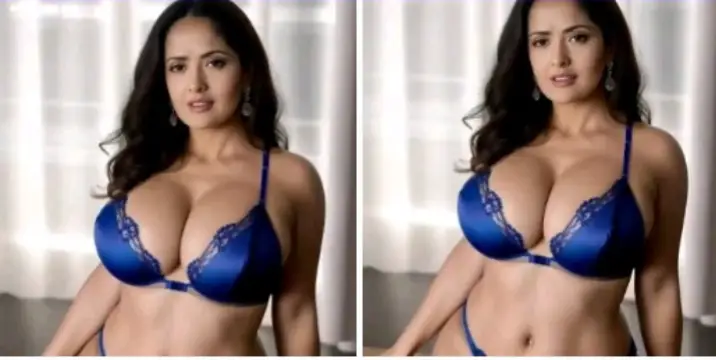 Salma Hayek is a natural beauty on both the outside and the inside