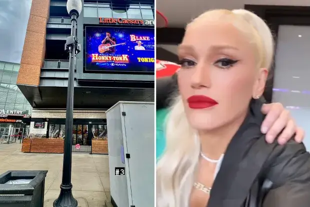 BYE GWEN! Blake Shelton flees 1,000 miles away from Gwen Stefani as she gushes about reuniting with ex after ‘issues’ with star