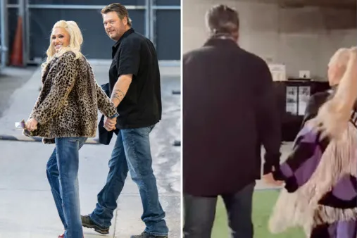 CALI VIBES! Gwen Stefani holds Blake Shelton’s hand in blink-and-you’ll-miss it moment after fans think couple has ‘marriage issues’