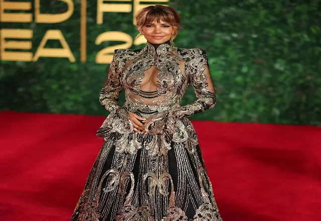 Halle Berry N!PPLE Fears Making Fans ‘Uncomfortable’ In Sheer Dress.__ See Photos