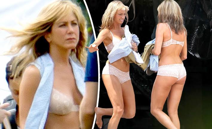 Jennifer Aniston N!pples pictures leaked online as she bare all in lingerie – watch video